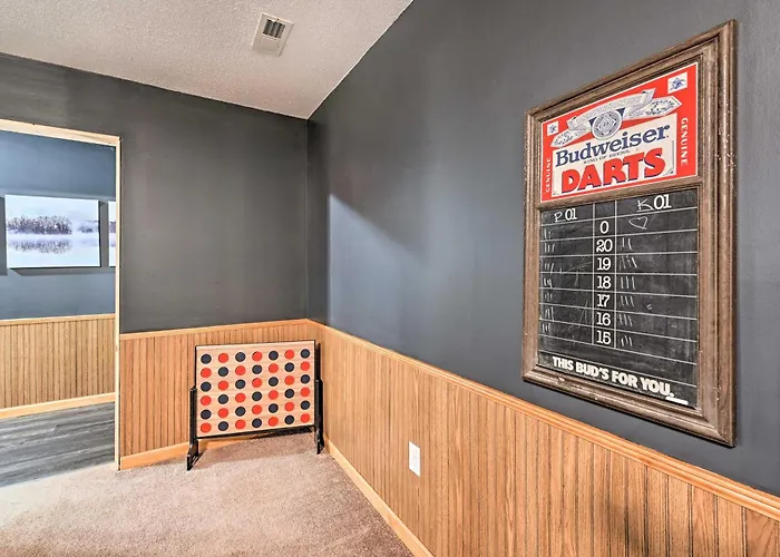 Game Room + Fire Pit! Multi-Level Anderson Home